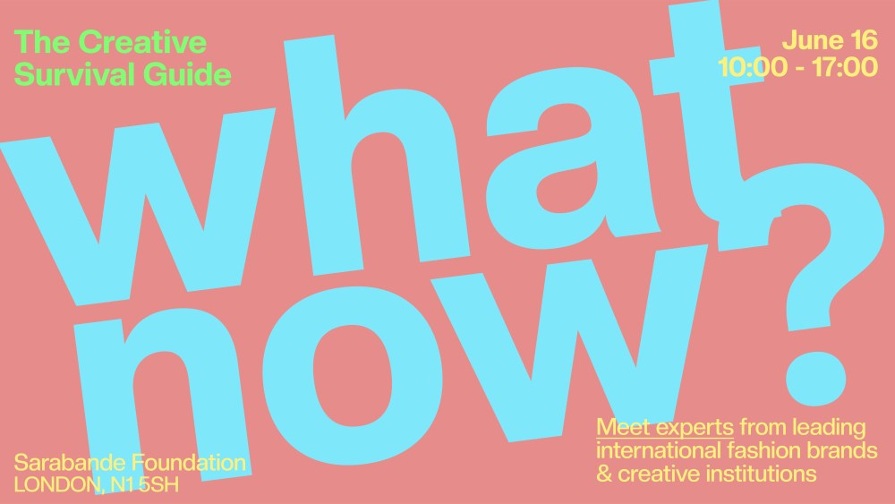 Sarabande's popular creative careers fair will take place in London on June 16.