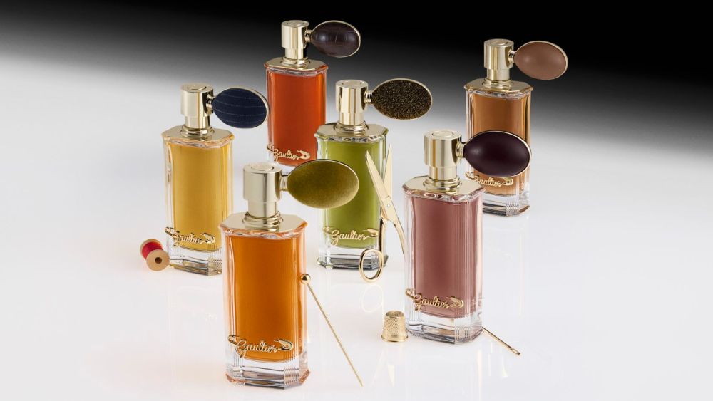 The Les Ateliers Gaultier fragrance collection.