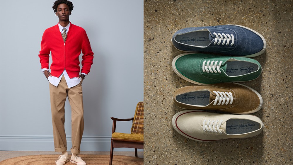 Sperry, Todd Snyder, Mister Rogers Neighborhood, CVO sneaker, CVO, sneakers, shoes, footwear, collaboration