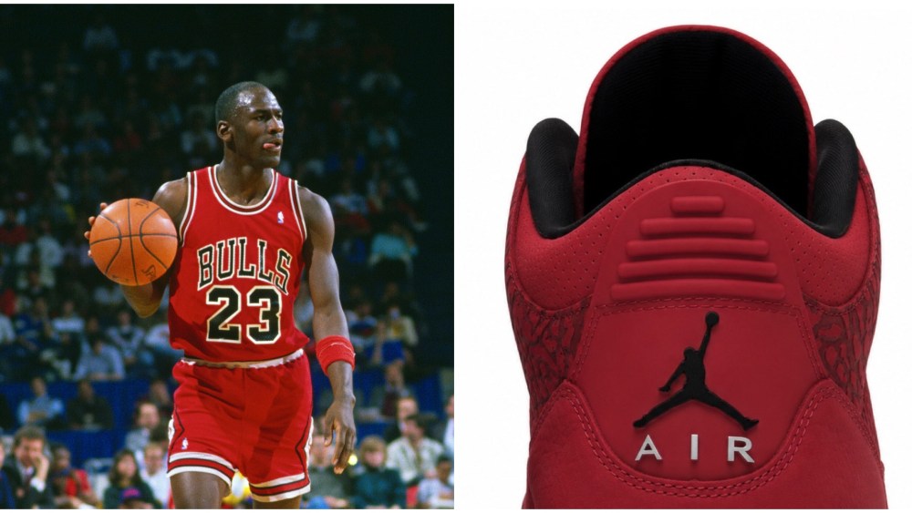 Michael Jordan, Air Jordan 3 sneakers