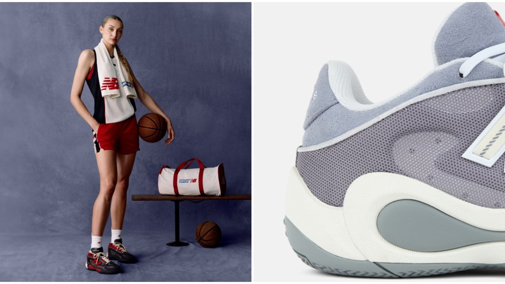 Cameron Brink, New Balance sneakers
