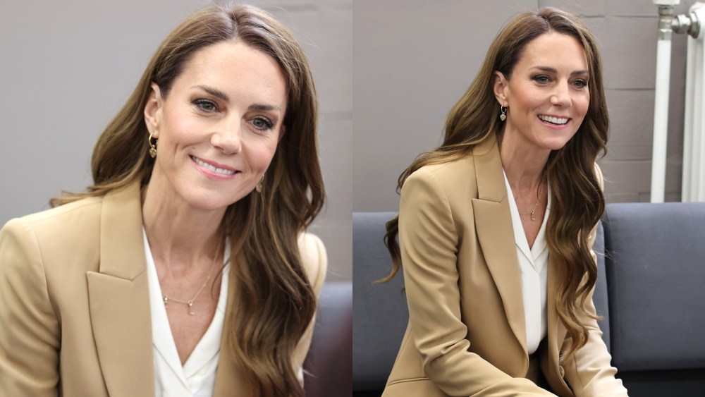 Kate Middleton wears Roland Mouret suit