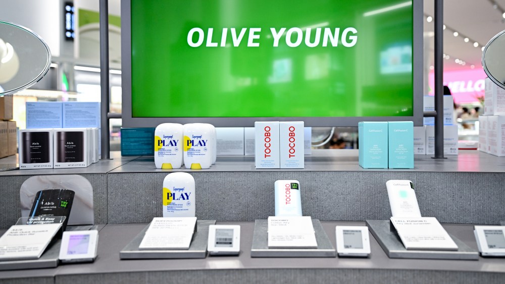 Atmosphere at Olive Young Retail Store Shoot Pasadena on May 27, 2026 in Pasadena, California.
